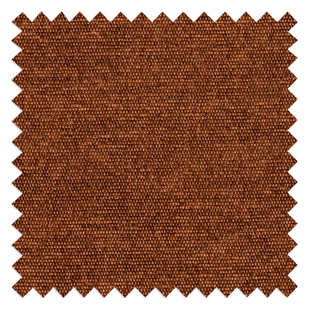 Ecksofa inkl. Hocker in Flachgewebe Rostfarben  - Rostfarben/Schwarz, Design, Holz/Textil (174/247cm) - MID.YOU