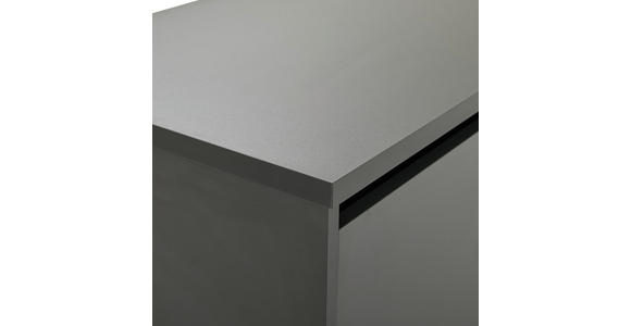 LOWBOARD  in 180/55/48 cm  - Anthrazit/Schwarz, Design, Holzwerkstoff/Kunststoff (180/55/48cm) - Carryhome
