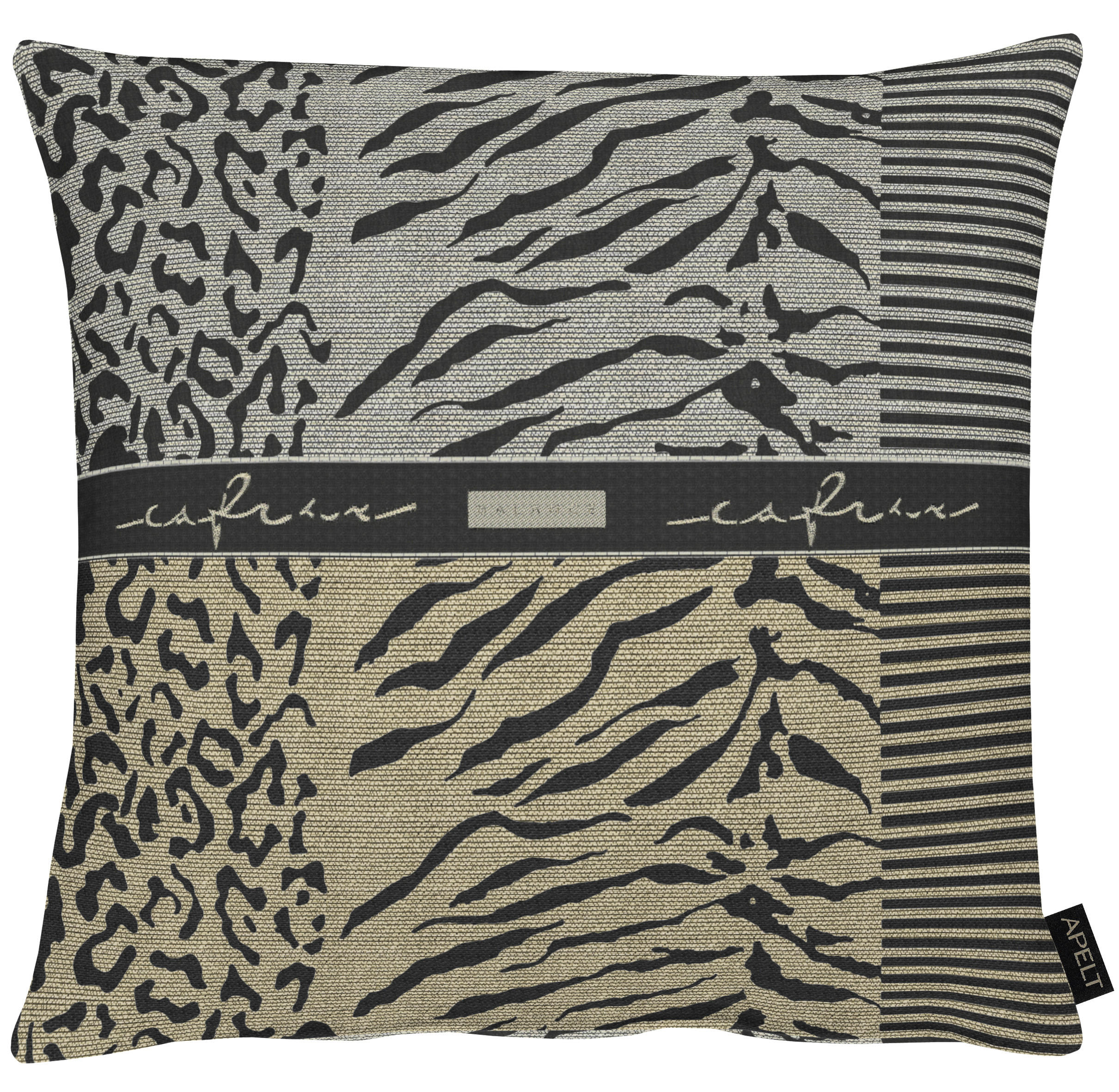 KISSENHÜLLE 49/49 cm  - Graubraun, Design, Textil (49/49cm) - Apelt