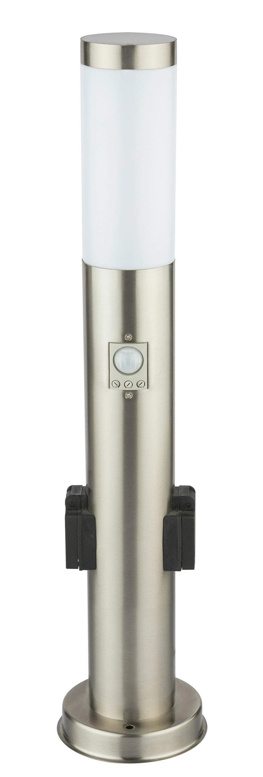 CESTNA SVETILKA        13,1/60 cm       - barve nerjavečega jekla/opal, Basics, kovina/umetna masa (13,1/60cm) - Globo