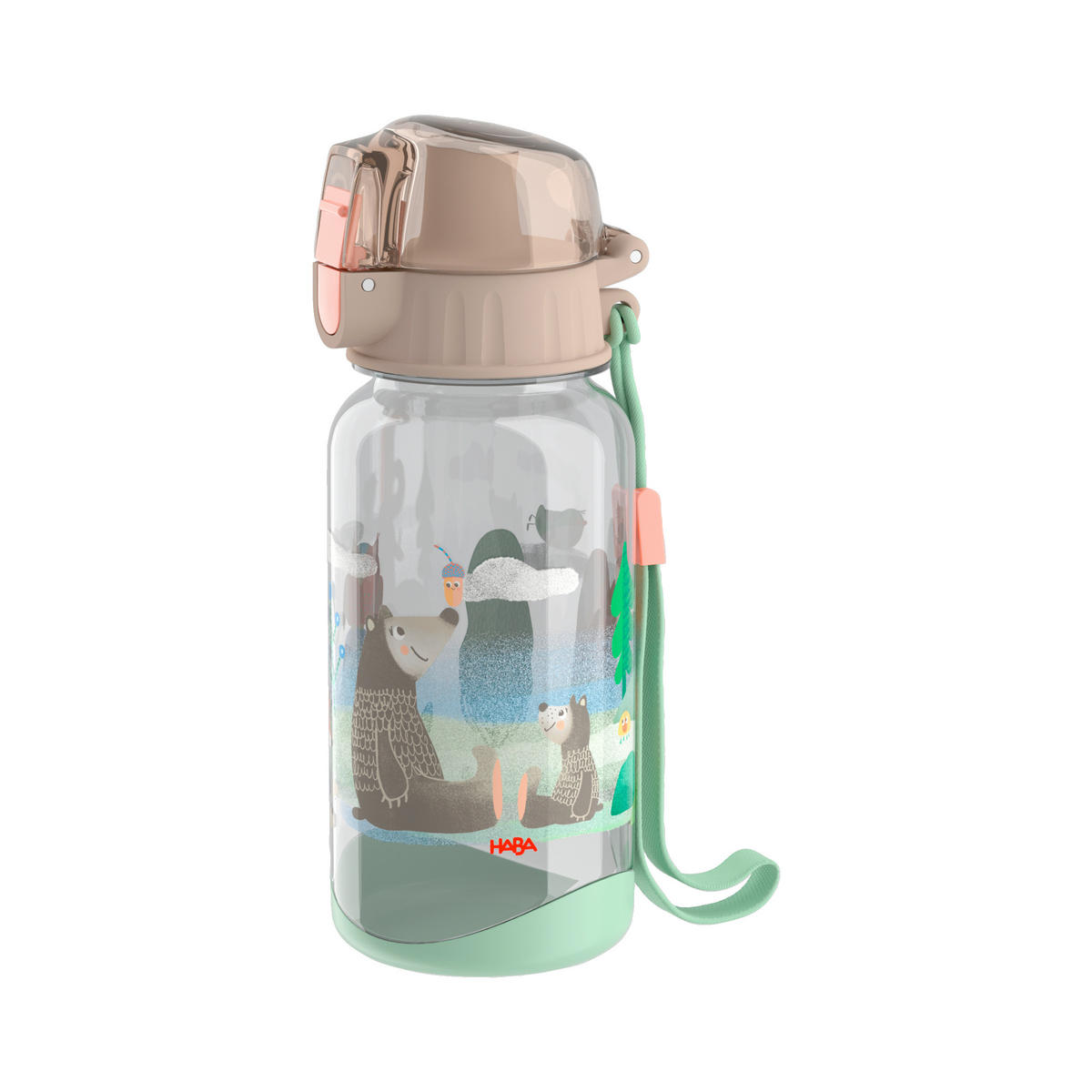 KINDERTRINKFLASCHE  - Multicolor, Basics, Kunststoff (6,7/18cm) - Haba