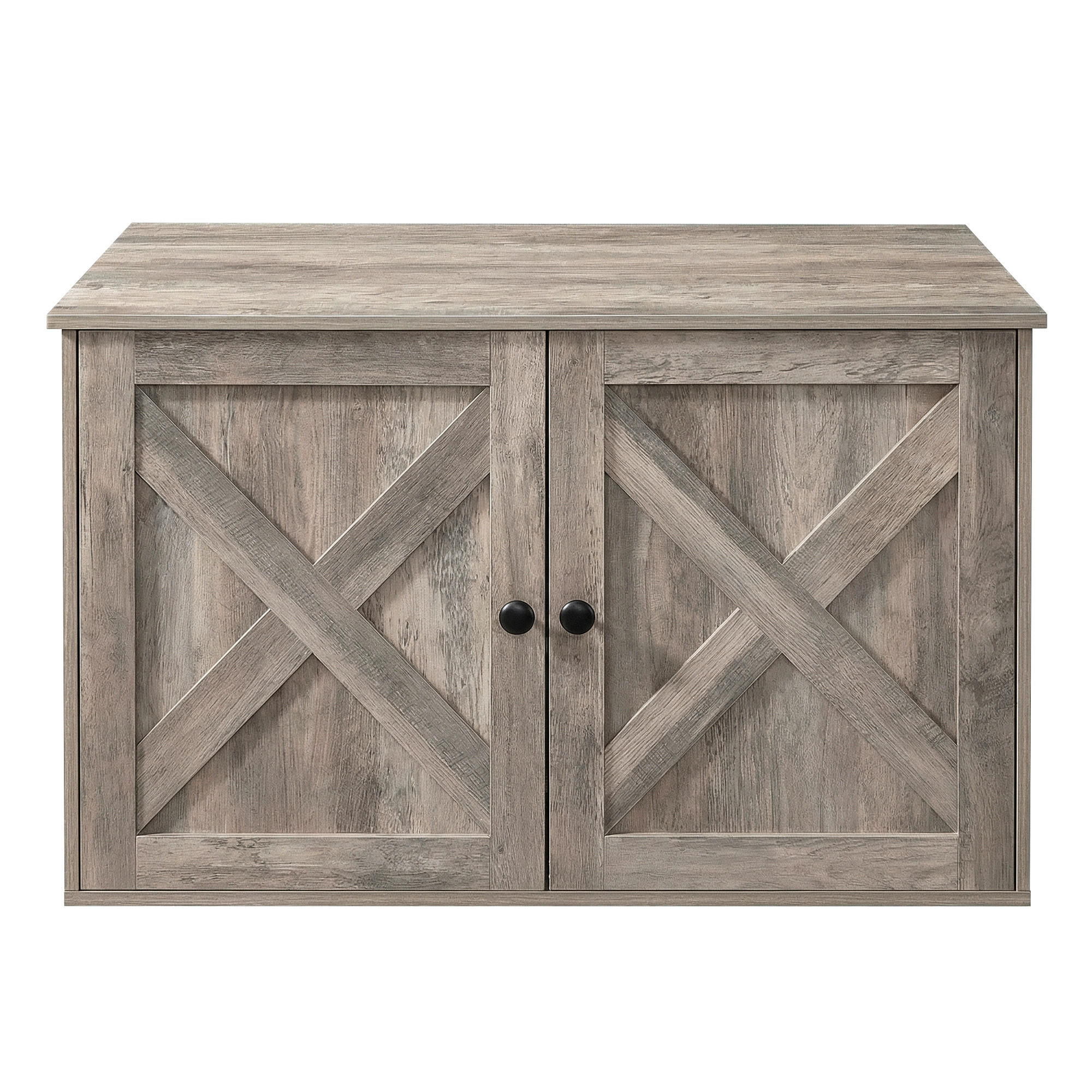 KATZENTOILETTE - Greige, Trend, Holzwerkstoff (80/50/53cm) - Boxxx
