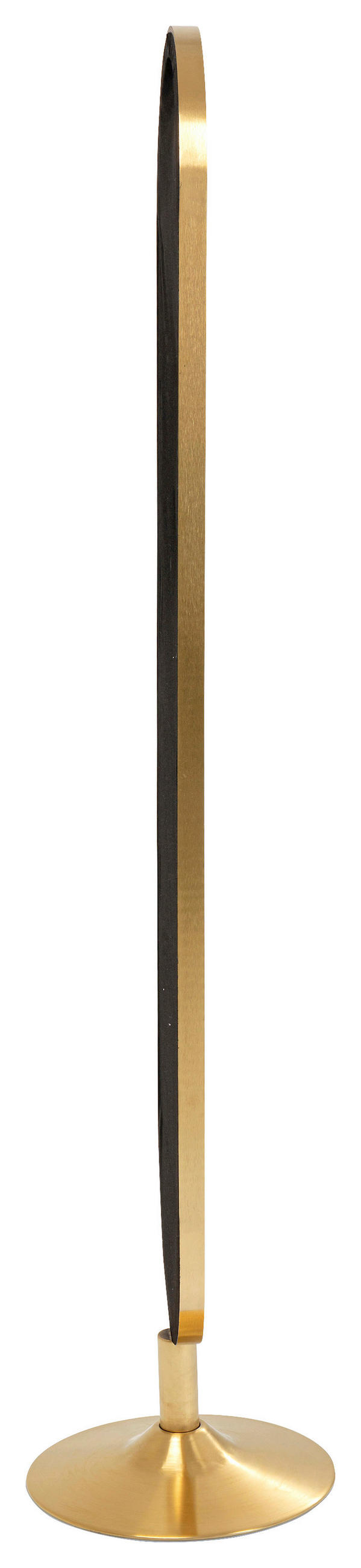 STANDSPIEGEL 40/170/40 cm  - Goldfarben, Design, Glas/Metall (40/170/40cm) - Kare-Design