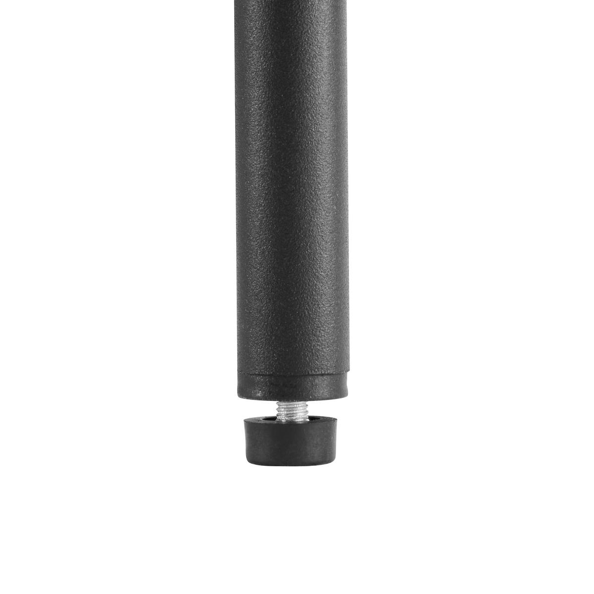 KOMÓD 80/85/40 cm  - tölgyfa színű/fekete, Design, faalapú anyag/fém (80/85/40cm) - Carryhome