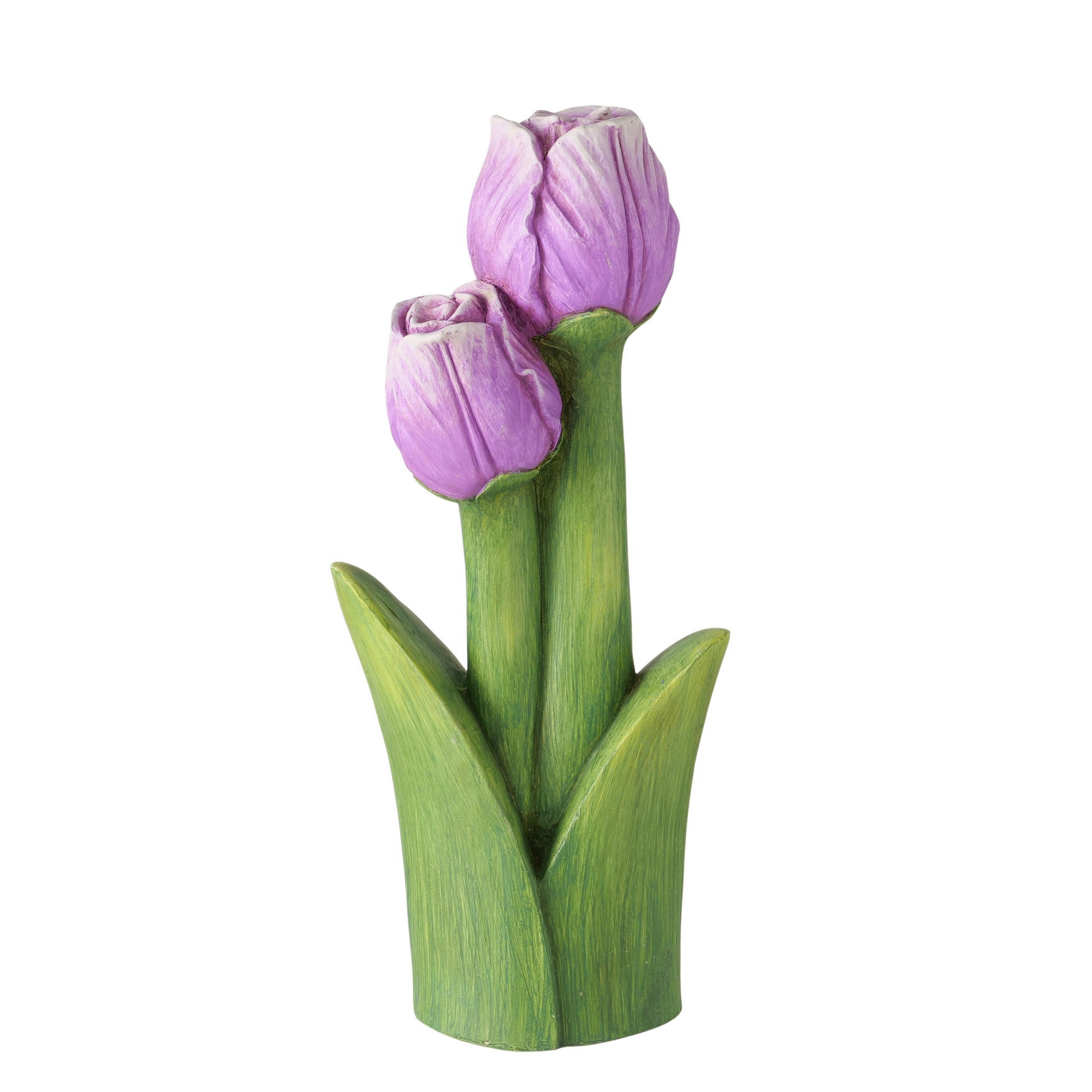 TULPE - Lila/Grün, LIFESTYLE, Keramik (28/15/64cm)