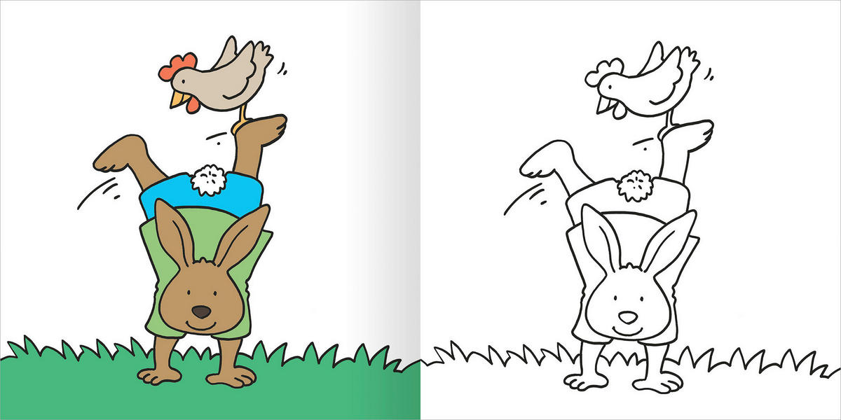 MALBUCH  - Multicolor, Basics, Papier (20,8/20,8/1cm)