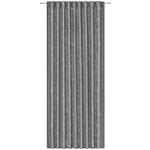 FERTIGVORHANG blickdicht  - Dunkelgrau/Grauweiß, KONVENTIONELL, Textil (140/245cm) - Esposa