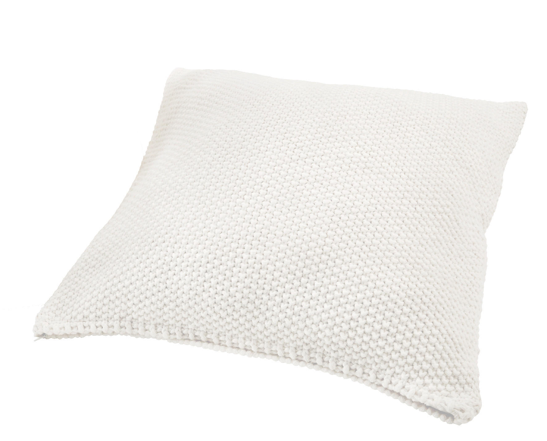 KISSENHÜLLE 50/50 cm  - Weiß, Design, Textil (50/50cm)