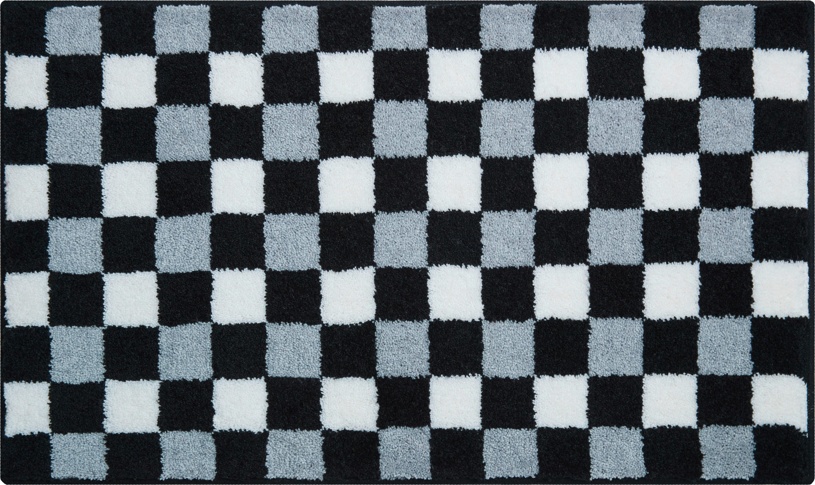 BADEMATTE Grau 65/115 cm  - Grau, Basics, Kunststoff/Textil (65/115cm) - Grund