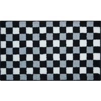 KOUPELNOVÁ PŘEDLOŽKA, 65/115 cm - šedá, Basics, textil/plast (65/115cm) - Grund