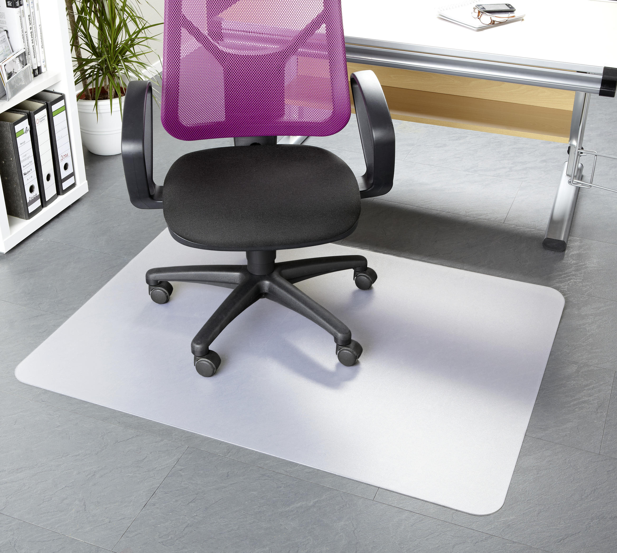 ZAŠTITNA PODLOGA ZA POD prozirno - prozirno, Basics, plastika (90/120cm) - Homeware