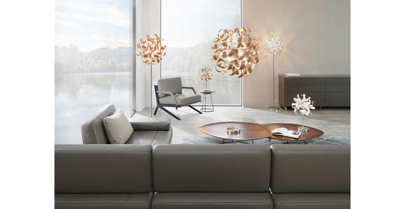 LED-HÄNGELEUCHTE 95/340 cm - Kupferfarben, Design, Metall (95/340cm) - Ambiente