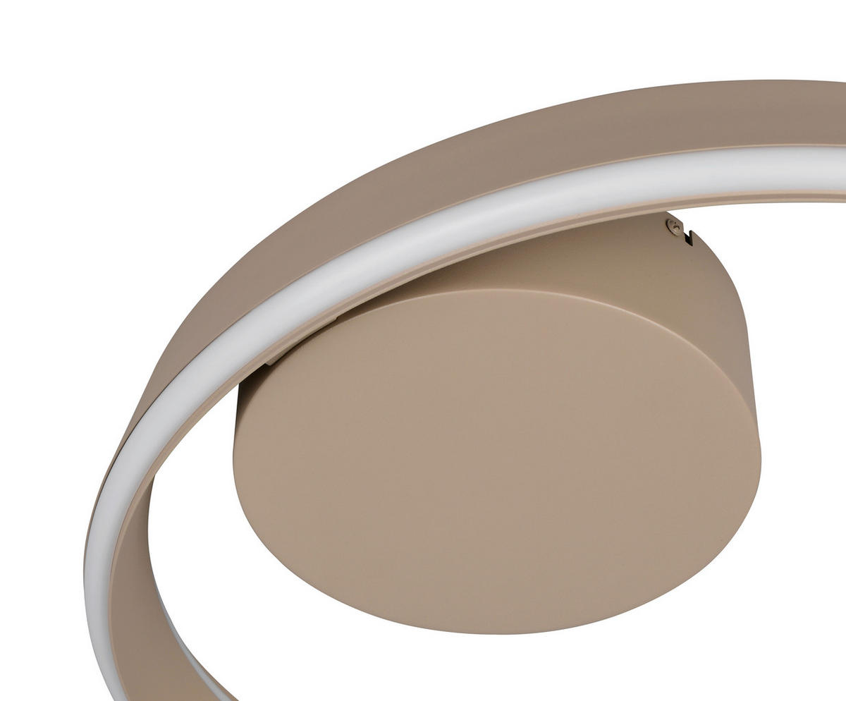 LED-DECKENLEUCHTE CIRONDA  - Beige, Design, Metall (59,5/26,5/58,7cm) - Cinque