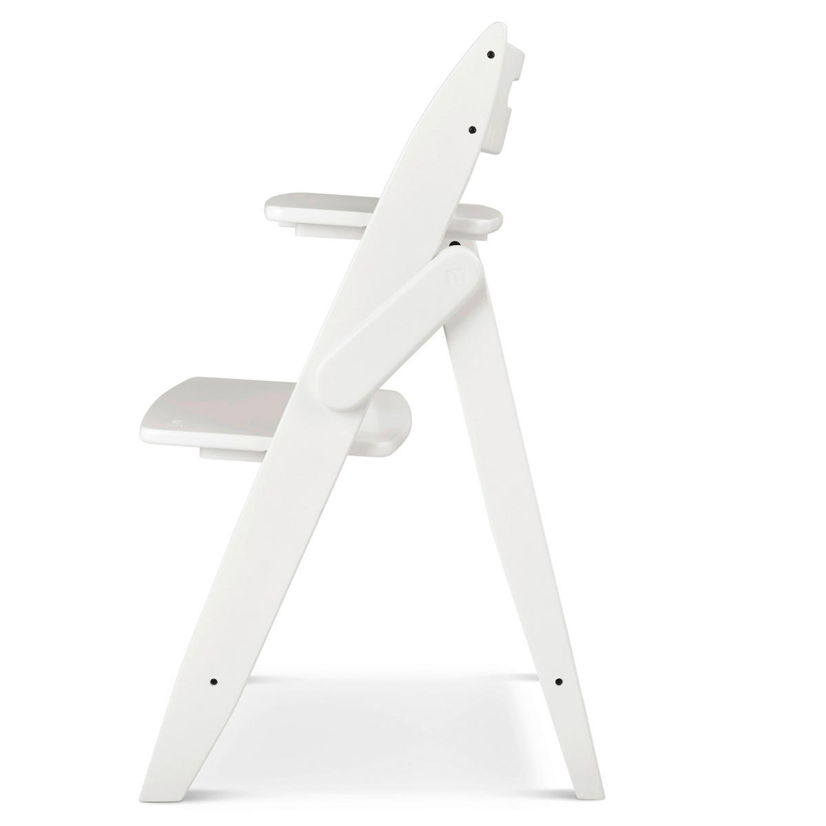HRANILICA  Yippy Plain  - bela, Osnovno, drvo (46/51/76,5cm) - moji