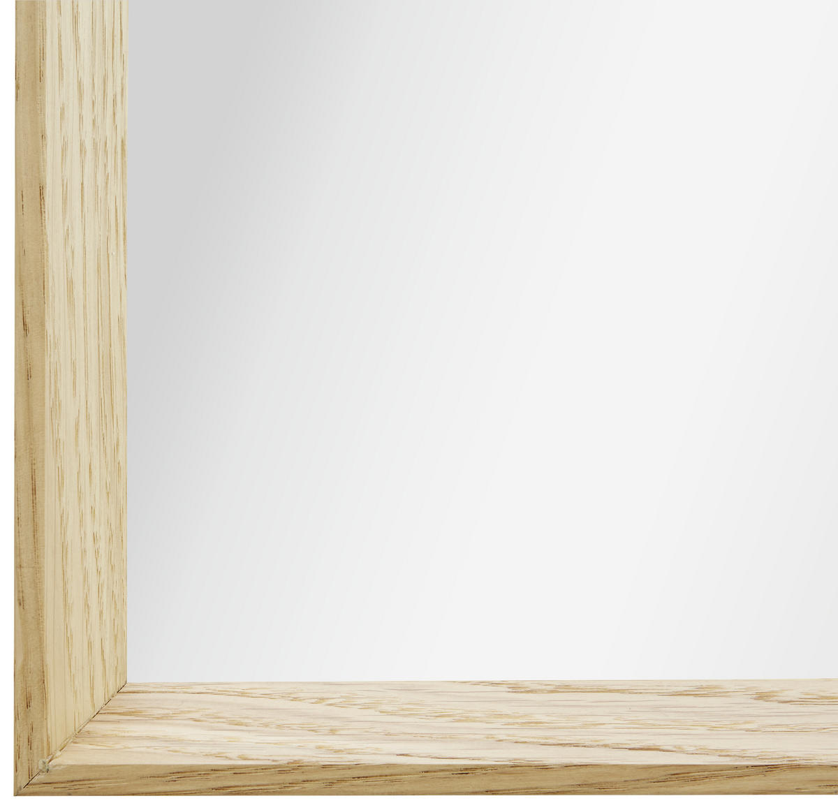 NÁSTENNÉ ZRKADLO 42,5/142,5/4 cm  - farba duba, Design, drevo/sklo (42,5/142,5/4cm) - Xora