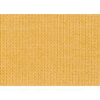 WOHNLANDSCHAFT in Mikrofaser Dunkelgelb, Grau  - Chromfarben/Dunkelgelb, Design, Kunststoff/Textil (204/350/211cm) - Xora