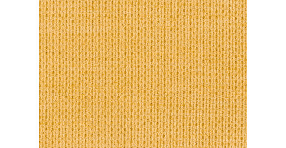 WOHNLANDSCHAFT in Mikrofaser Dunkelgelb, Grau  - Chromfarben/Dunkelgelb, Design, Kunststoff/Textil (204/350/211cm) - Xora