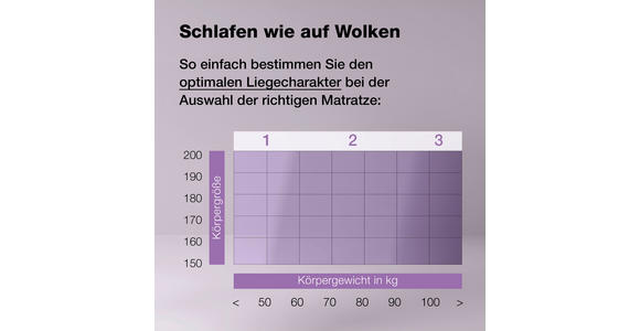 KALTSCHAUMMATRATZE 90/190 cm Höhe ca. 21 cm - Weiß, Basics, Textil (90/190cm) - Sleeptex