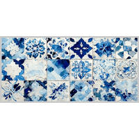 LEINWANDBILD Abstraktes 115/55 cm  - Multicolor, Basics, Holz/Papier (115/55cm) - Euroart