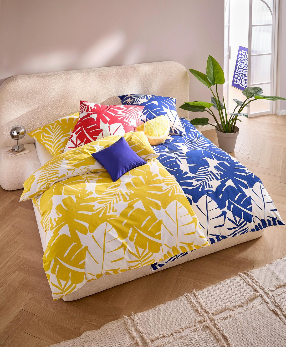 BETTWÄSCHE Renforcé 135/200 cm  - Rot, Textil (135/200cm) - Esposa