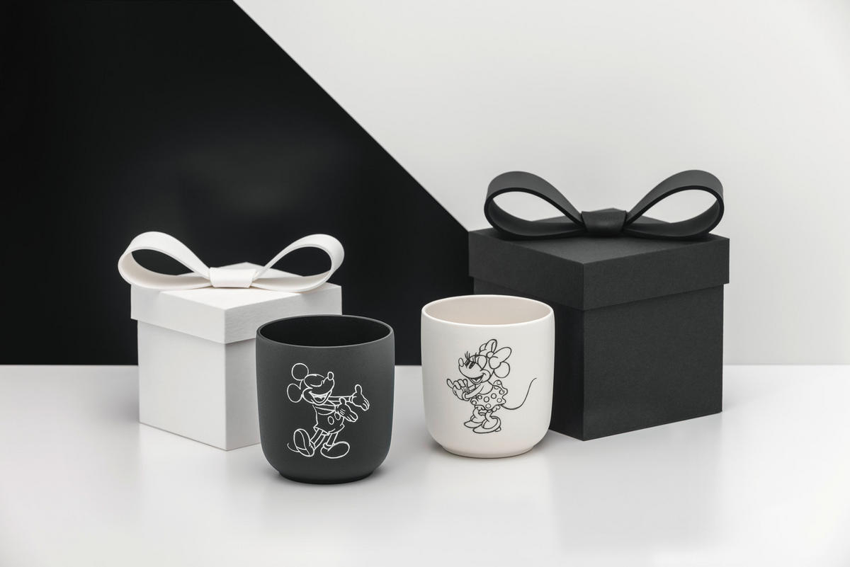 KAFFEEBECHERSET Manufacture Rock Mickey 2-teilig  - Multicolor, Basics, Keramik (8,5/8,5/9cm) - Villeroy & Boch