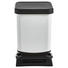 ABFALLEIMER 20 L - Schwarz/Weiß, Basics, Kunststoff (29,3/26,6/45,7cm) - Rotho ABFALLEIMER 20 L - Schwarz/Weiß, Basics, Kunststoff (29,3/26,6/45,7cm) - Rotho