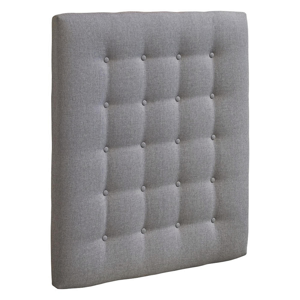 HUVUDGAVEL 105/120/8 cm  - grå, Klassisk, trä/textil (105/120/8cm) - Best Price