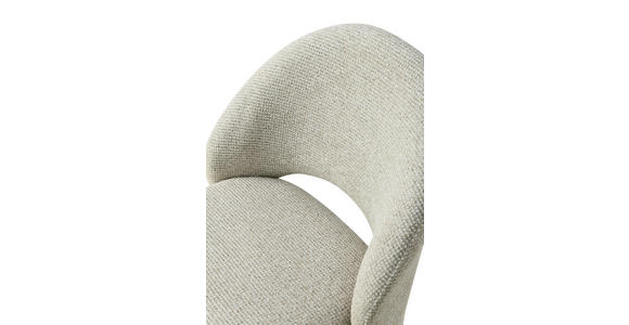 STUHL  Stoffauswahl Leinenoptik  - Beige, Design, Textil (54/81/59cm) - Ambia Home