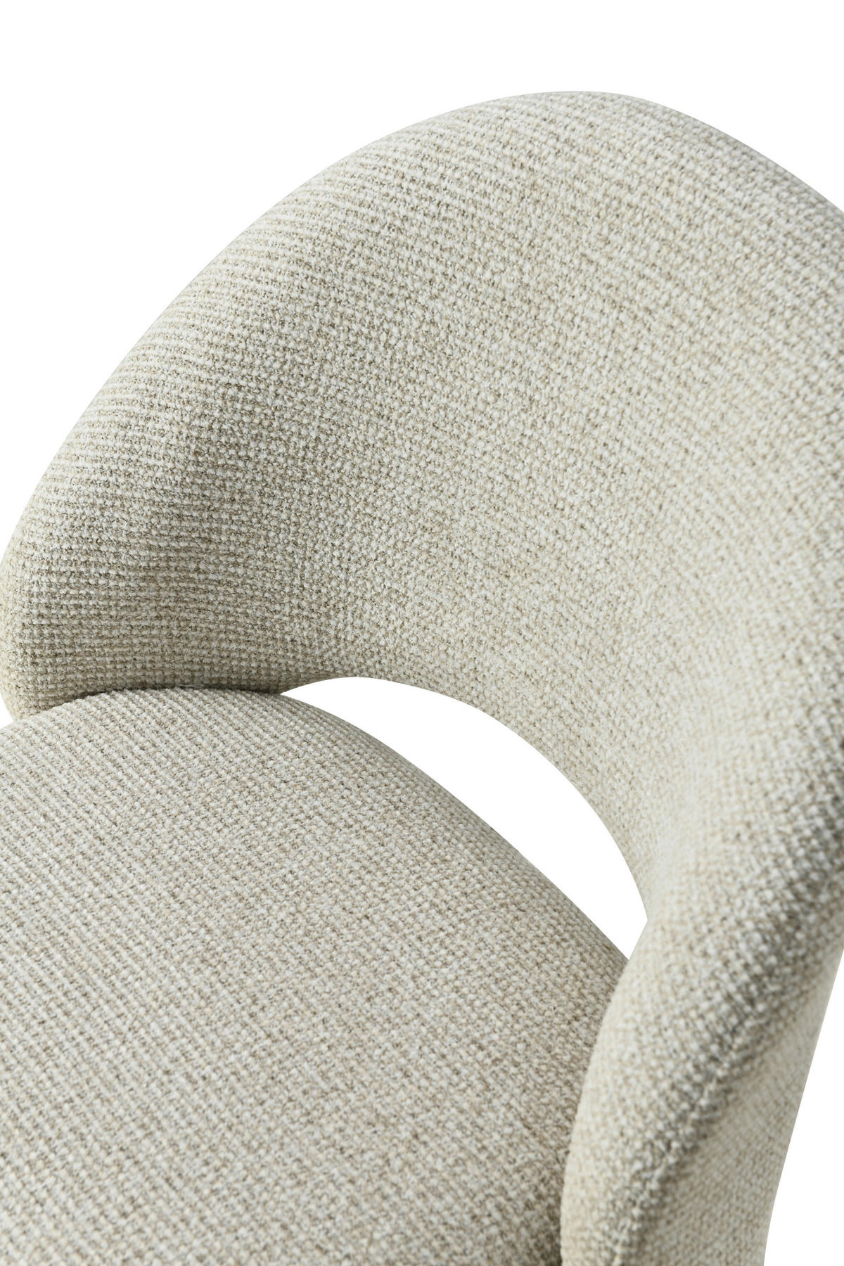 STUHL  Stoffauswahl Leinenoptik  - Beige, Design, Textil (54/81/59cm) - Ambia Home