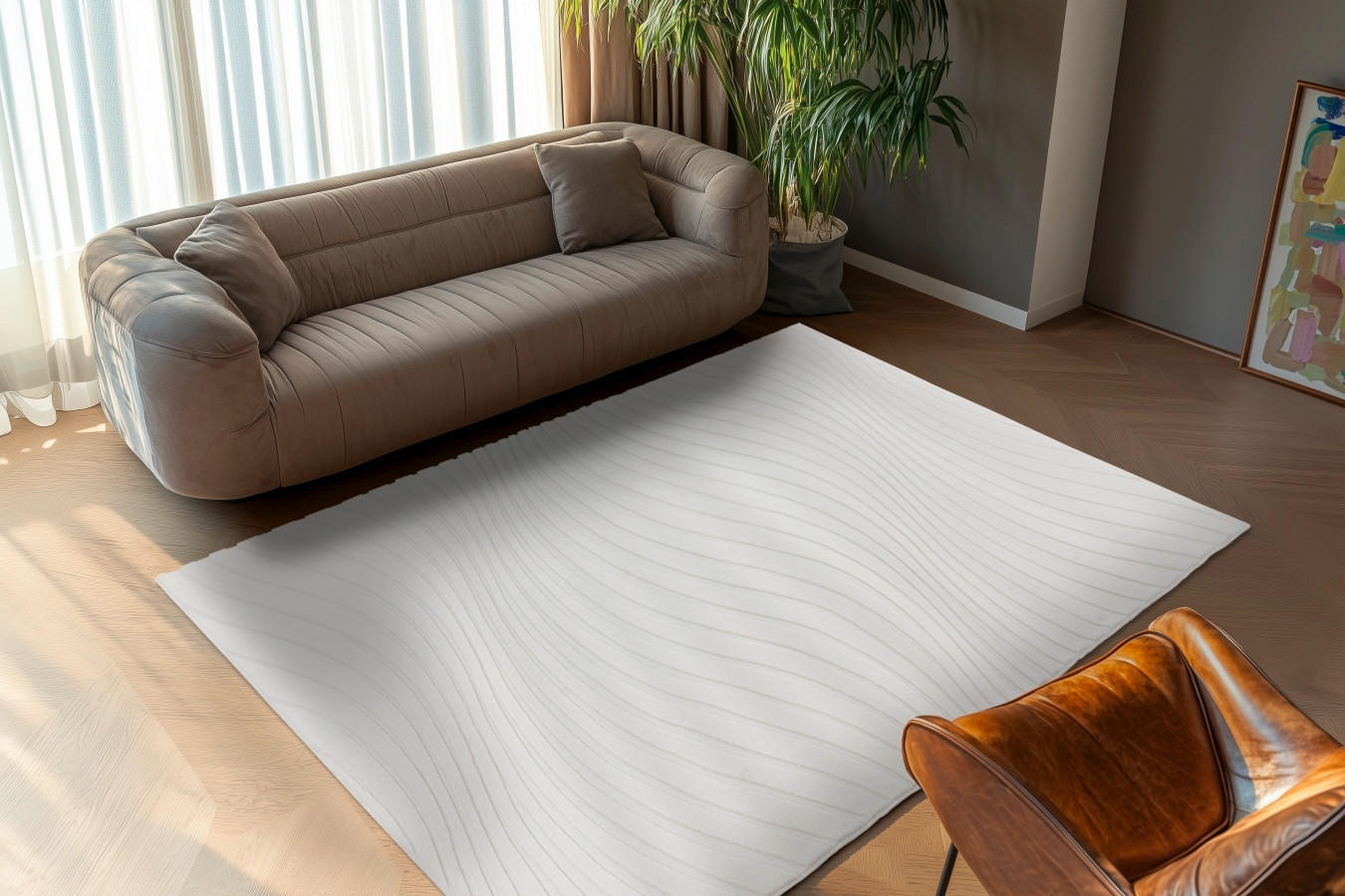 TKANA PREPROGA      80/150 cm    tkano  krem barve  - krem barve, Basics, tekstil (80/150cm)