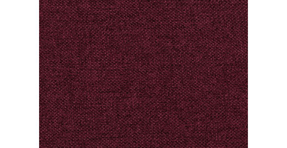 LIEGE in Webstoff Bordeaux  - Chromfarben/Bordeaux, Design, Kunststoff/Textil (220/93/100cm) - Xora