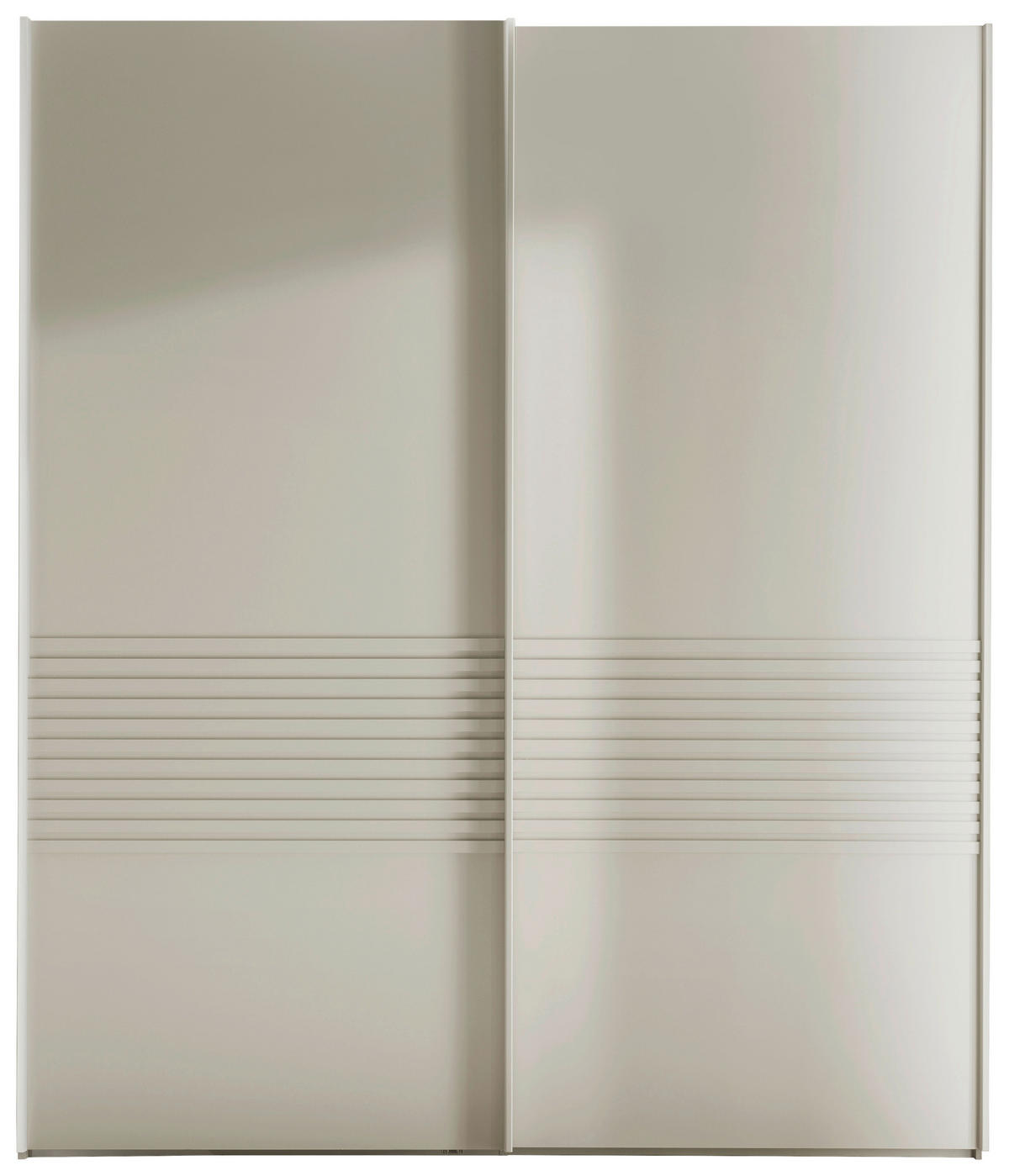 SCHWEBETÜRENSCHRANK in Weiss  - Weiss, Design, Holzwerkstoff/Metall (200/236/67cm) - Novel