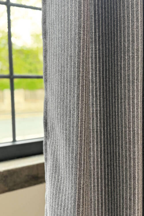ÖSENSCHAL E-Fun blickdicht 140/250 cm   - Grau, Basics, Textil (140/250cm) - Esprit