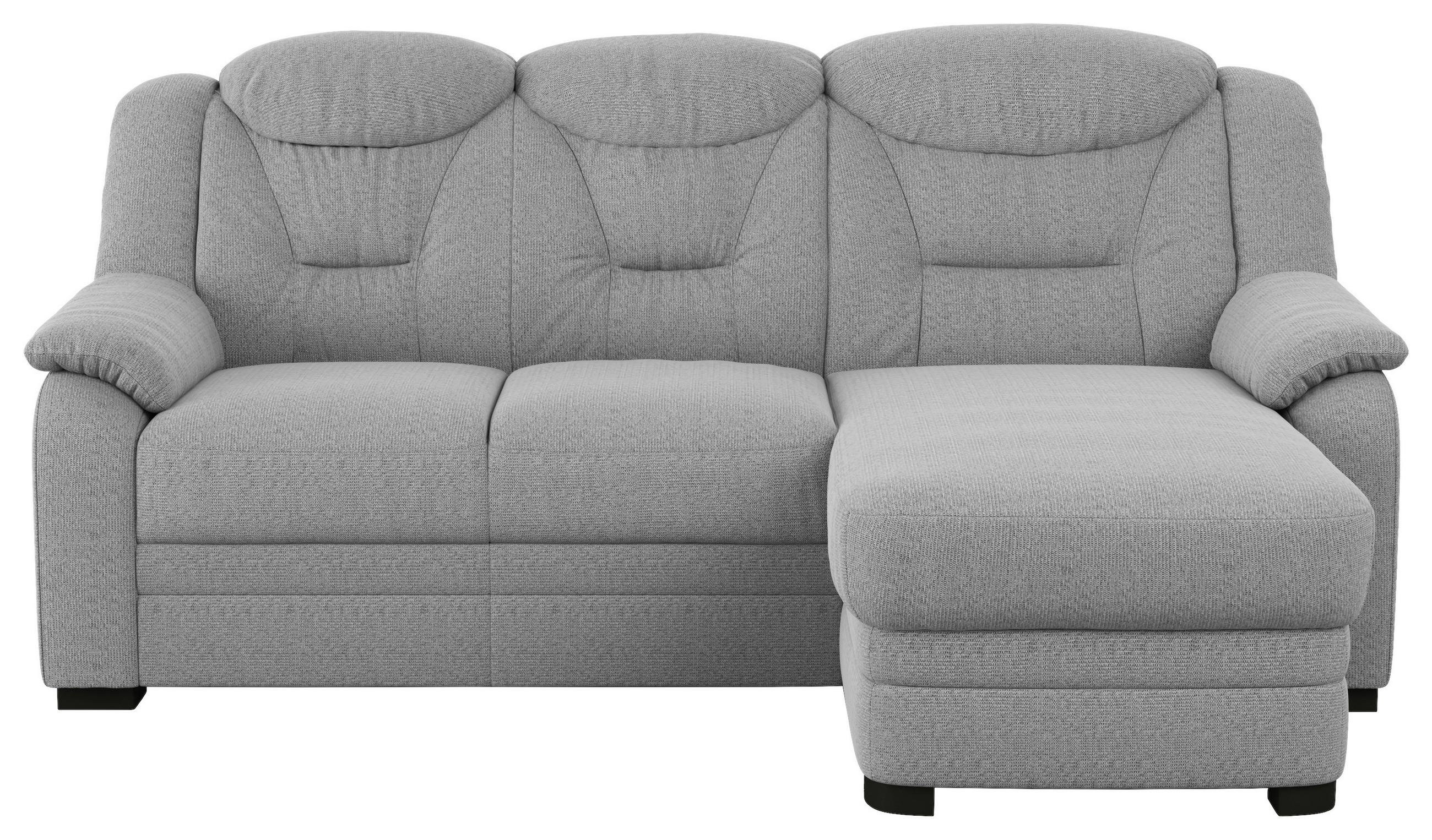 Welnova SEDACÍ SOUPRAVA, textil, šedá
