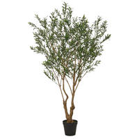 KUNSTPFLANZE Olive 250 cm  - Schwarz/Braun, Basics, Kunststoff (250cm)