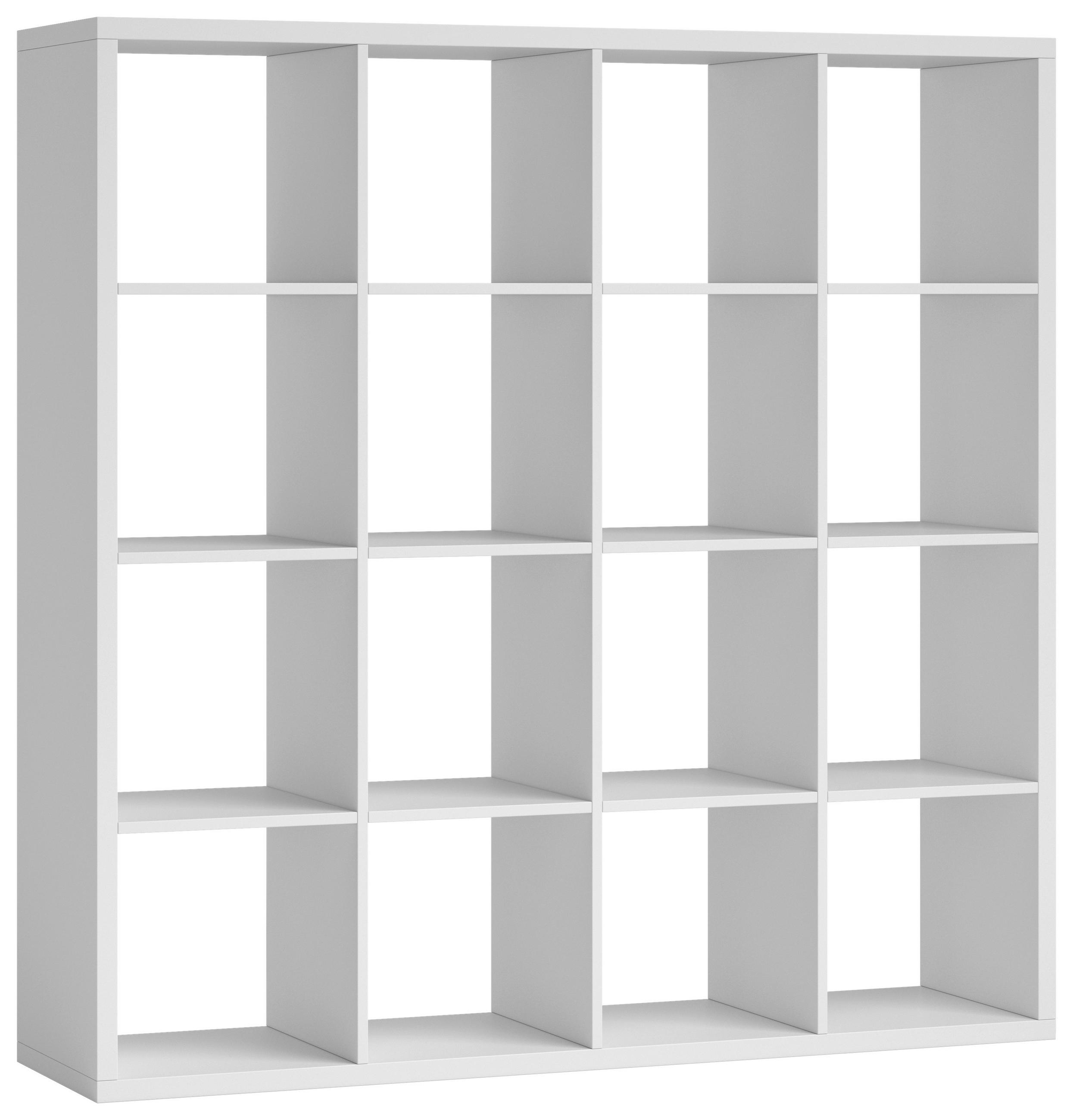 DELIACA STENA, biela, 147/147/38 cm - biela, Design, kompozitné drevo (147/147/38cm) - Carryhome