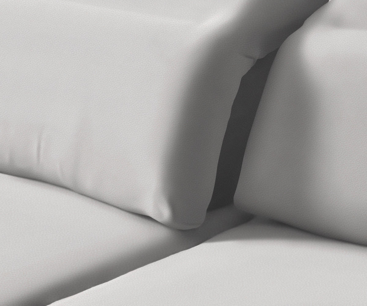 ECKSOFA in Flachgewebe Creme  - Creme/Schwarz, Design, Textil/Metall (180/289cm) - Stylife