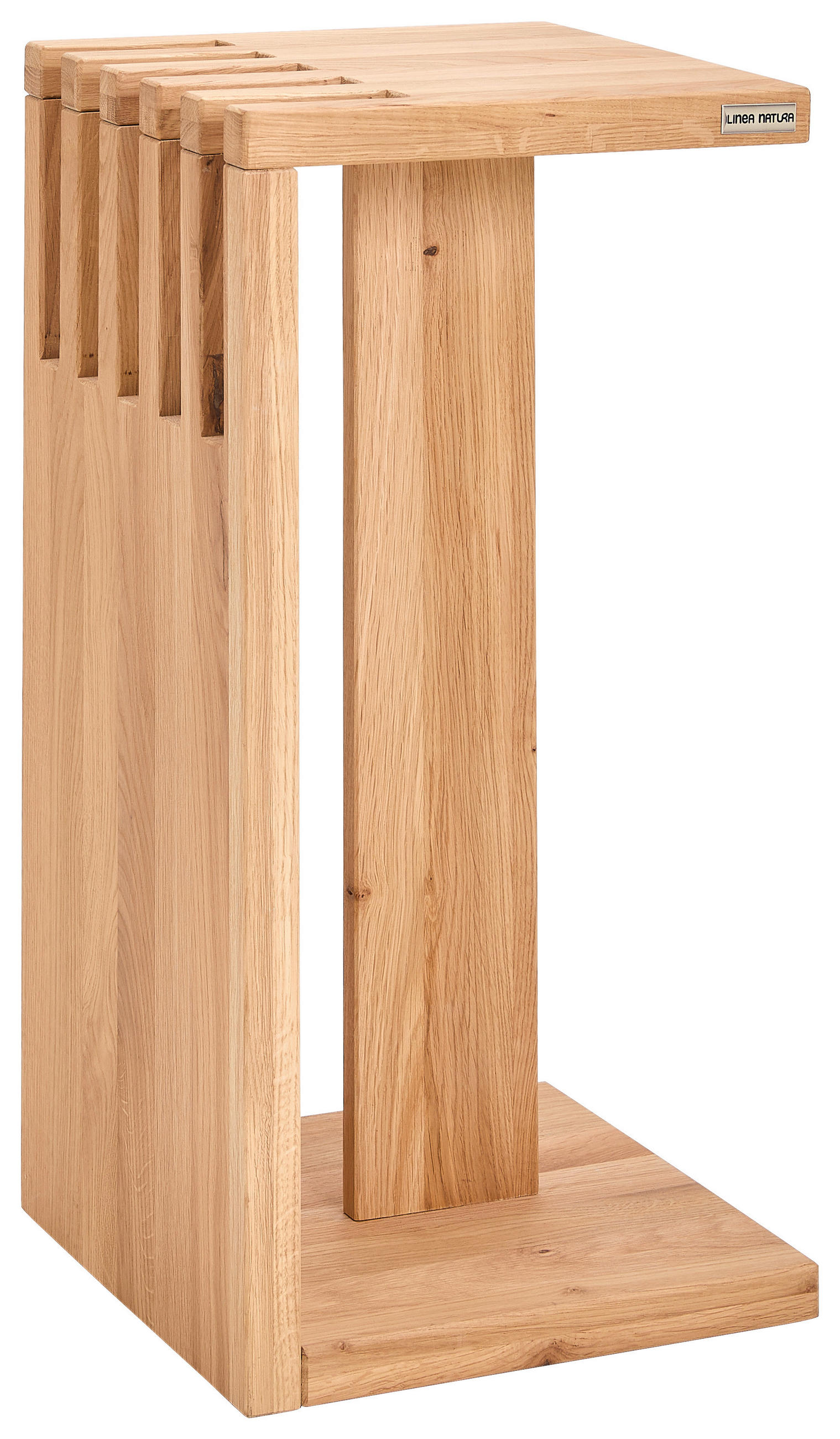 SIDOBORD i trä 31/31/63,5 cm  - ekfärgad, Natur, trä (31/31/63,5cm) - Linea Natura