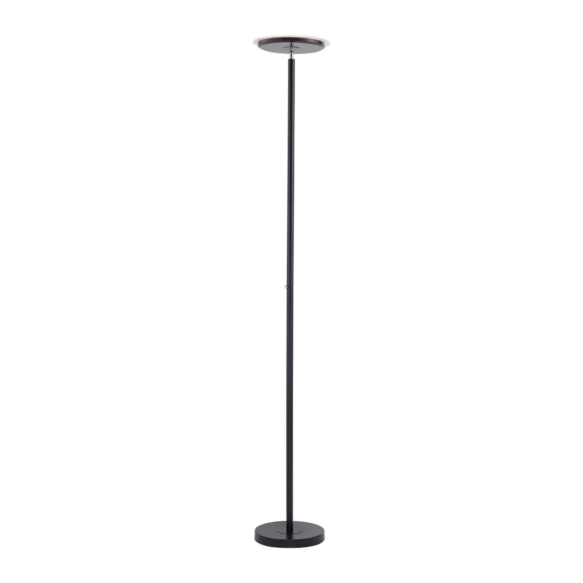 LED-STEHLEUCHTE 30/30/181 cm    - Schwarz, Design, Metall (30/30/181cm)