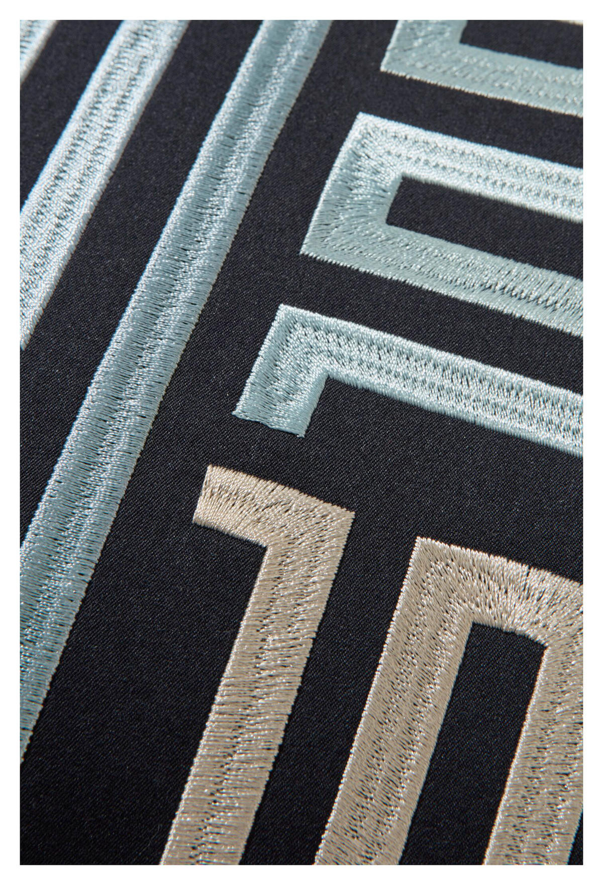 KISSENHÜLLE J!Bars 40/60 cm  - Dunkelblau, Basics, Textil (40/60cm) - Joop!