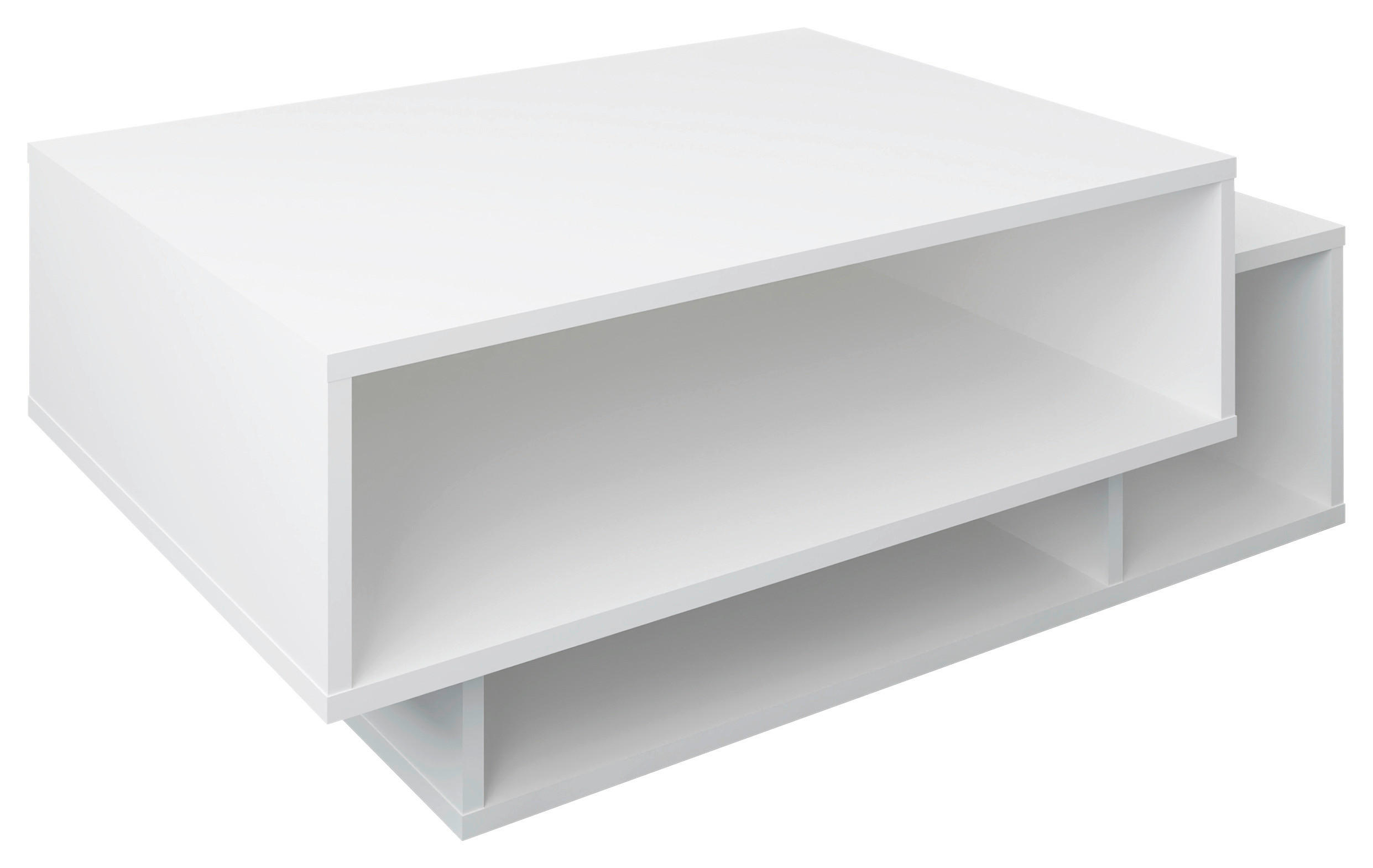 COUCHTISCH in Holzwerkstoff 88/35/50 cm  - Weiß, MODERN, Holzwerkstoff (88/35/50cm) - MID.YOU