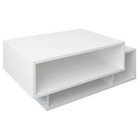 COUCHTISCH in Holzwerkstoff 88/35/50 cm  - Weiß, MODERN, Holzwerkstoff (88/35/50cm) - MID.YOU