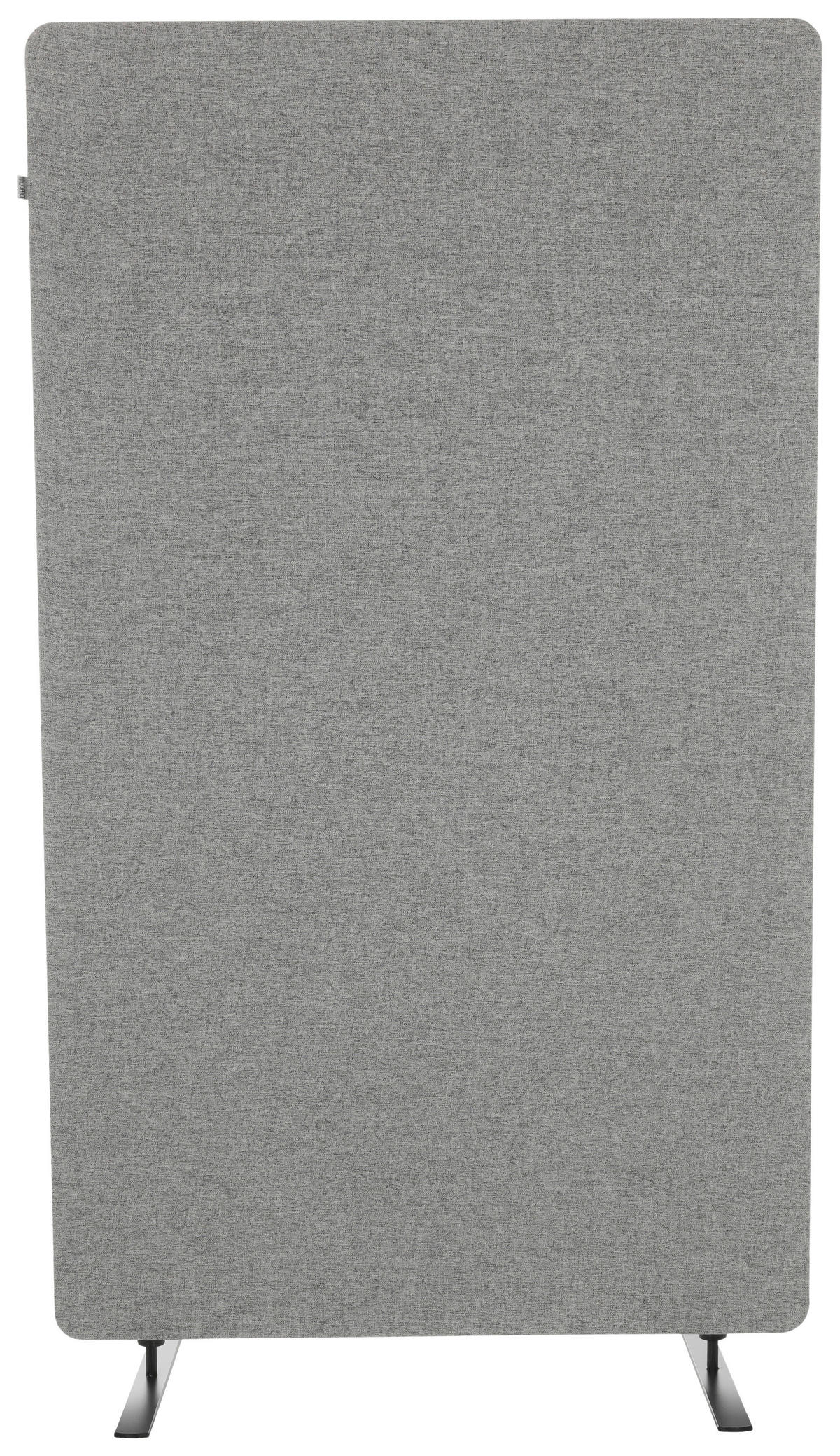 TRENNWAND Textil, Metall, Kunststoff Hellgrau  - Hellgrau, Basics, Kunststoff/Textil (80/142/35cm) - MID.YOU
