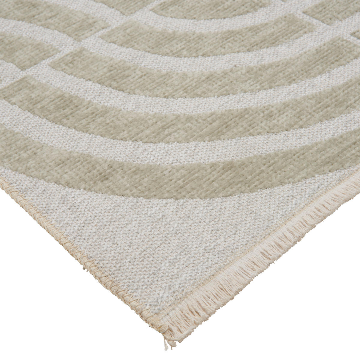 FLACHWEBETEPPICH 160/230 cm Waves Grün  - Grün, LIFESTYLE, Textil (160/230cm) - Novel