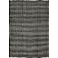HANDWEBTEPPICH 140/200 cm Schwarz, Weiß  - Schwarz/Weiß, Design, Textil (140/200cm) - Novel
