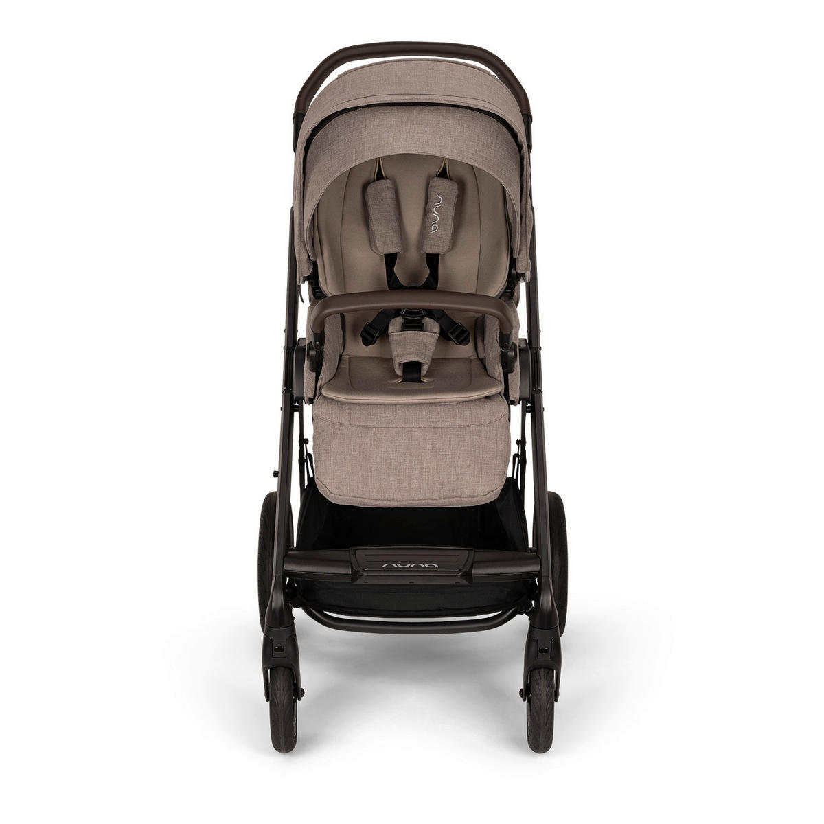 KINDERWAGENSET  MIXX NEXT  CEDAR  - Graubraun/Schwarz, Basics, Kunststoff/Textil (60/110/82cm) - Nuna