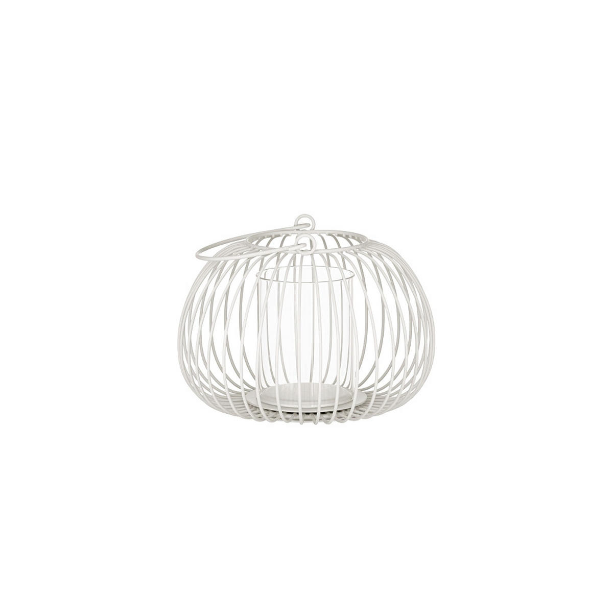 LATERNE - Beige, KONVENTIONELL, Metall (20,0/24,5cm) - Blomus