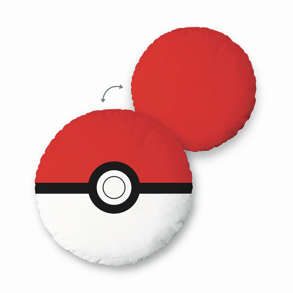 UKRASNI JASTUČIĆ       - bijela/crvena, Konvencionalno, tekstil (30cm) - POKEMON