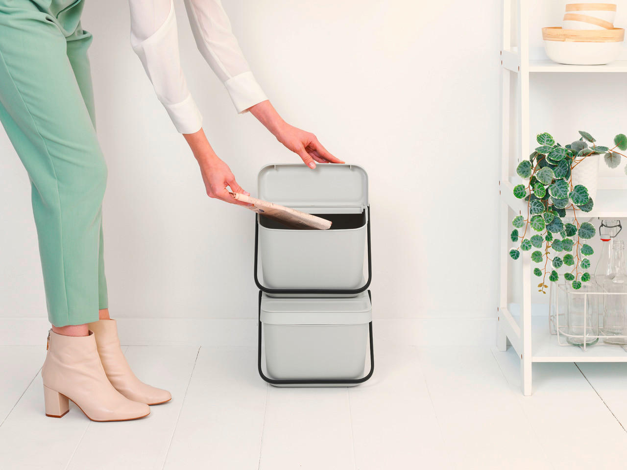 KOŠ ZA OTPAD  20 l   - Design, plastika (28/22.5/45cm) - Brabantia