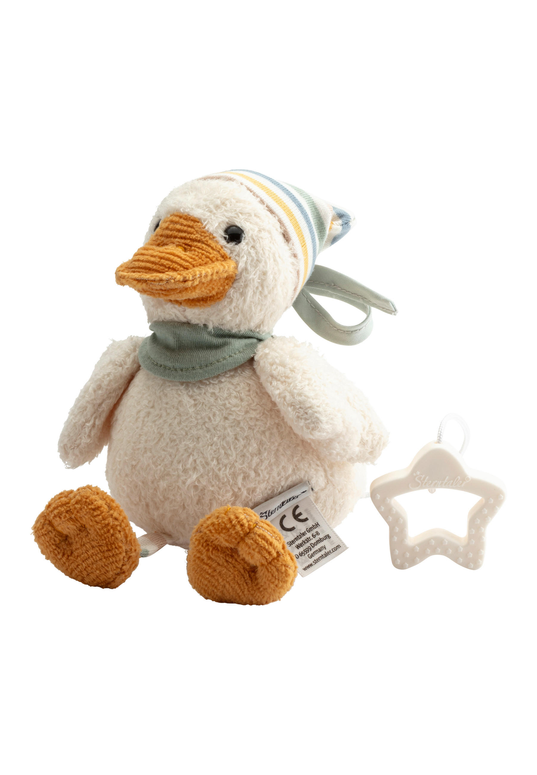 SPIELUHR EDDA  - Creme, Basics, Textil (17/11/10cm) - Sterntaler